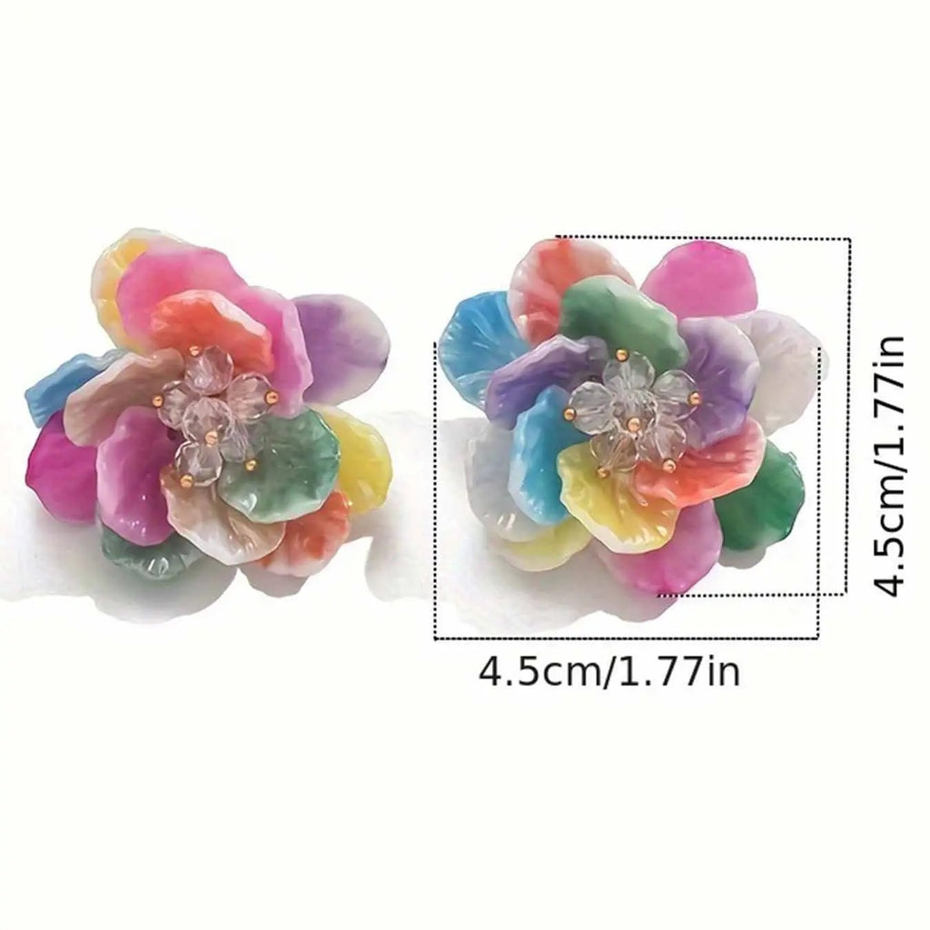 Boho Flower Earrings