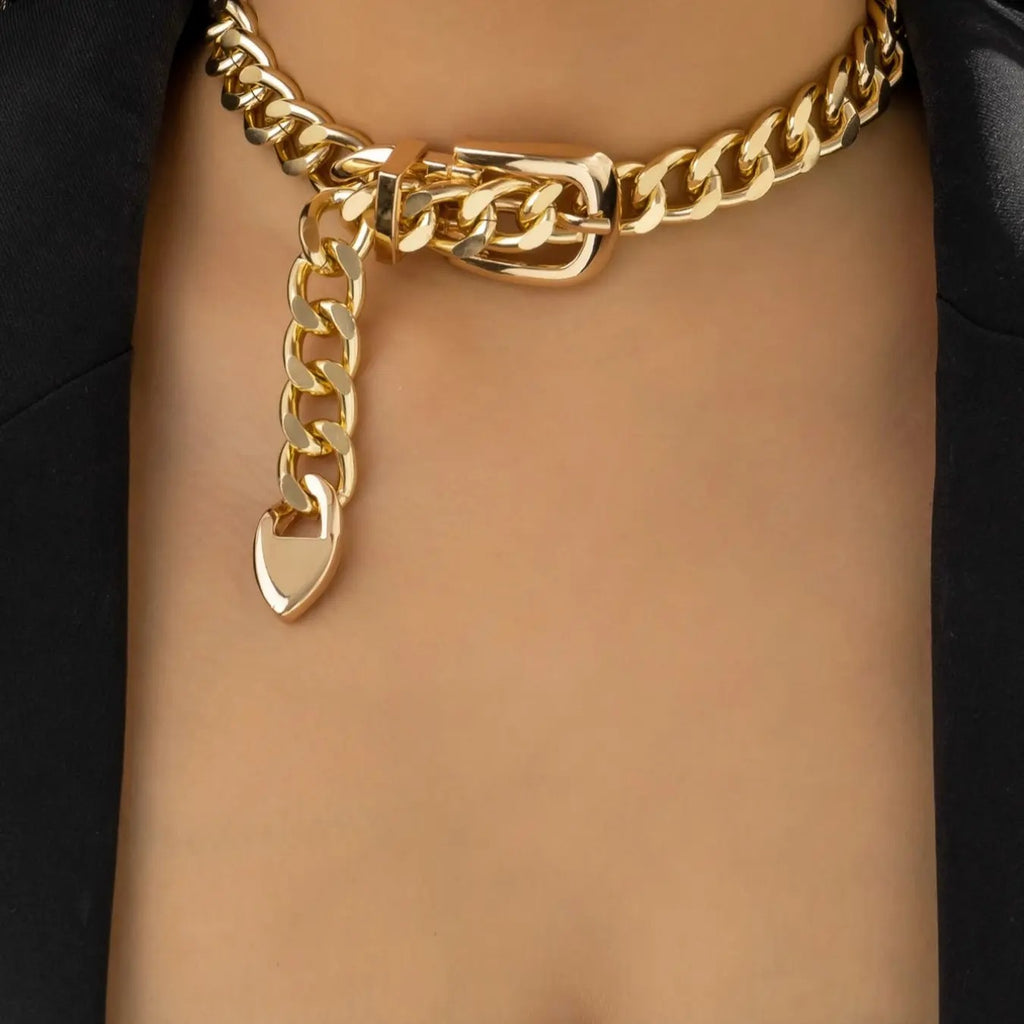 18k Chunky Cuban Necklace