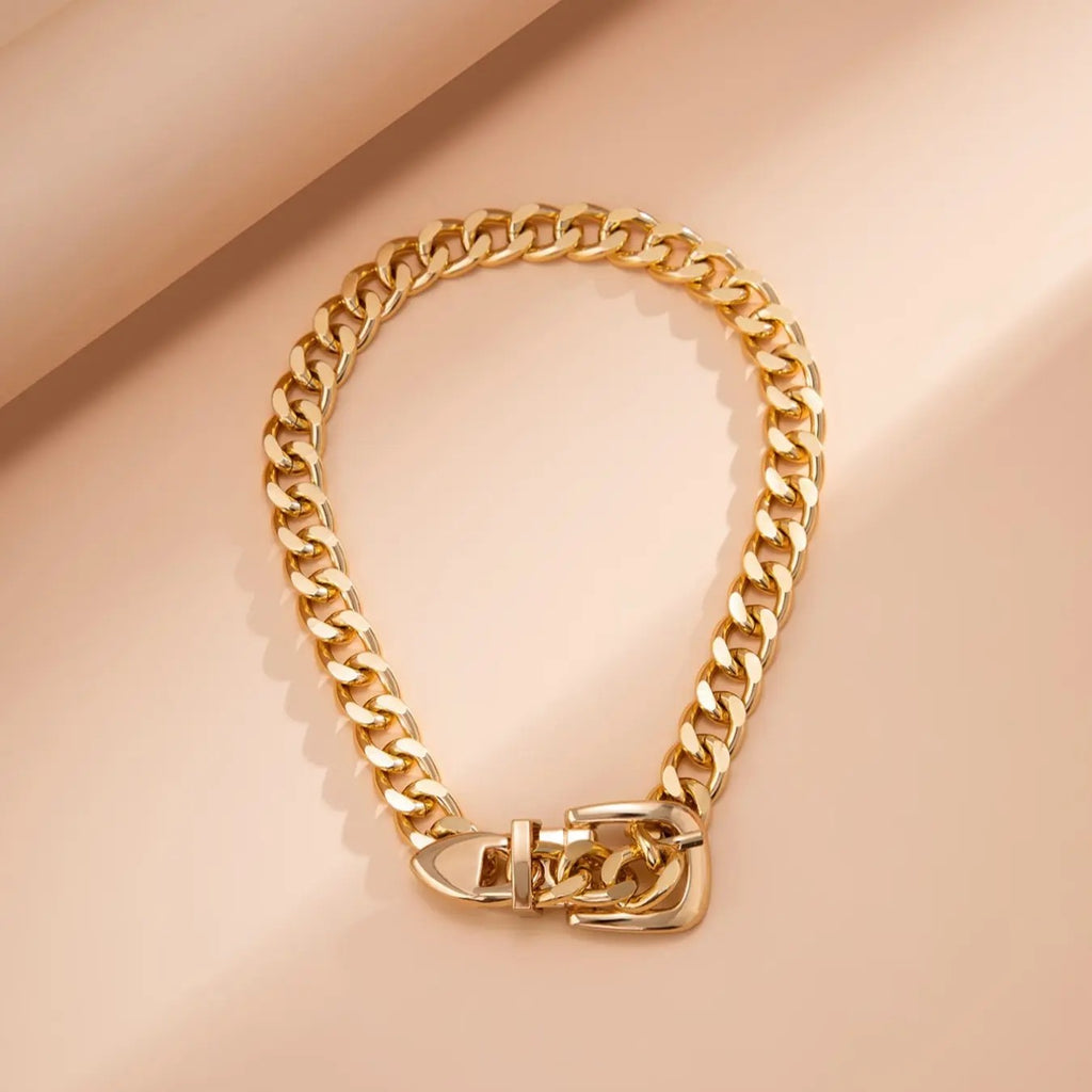 18k Chunky Cuban Necklace