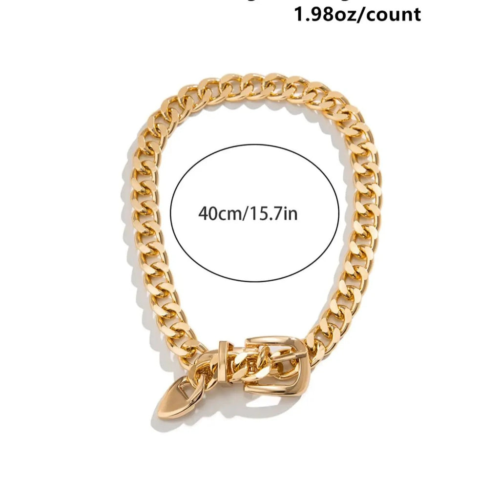18k Chunky Cuban Necklace
