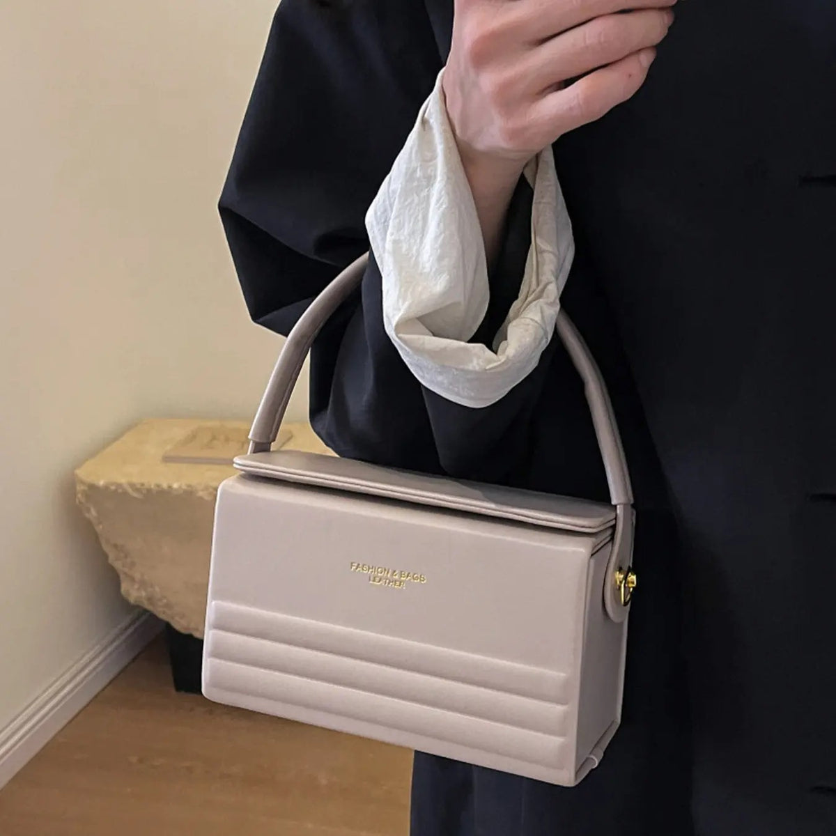 Elegant Minimalist Top Handle Bag