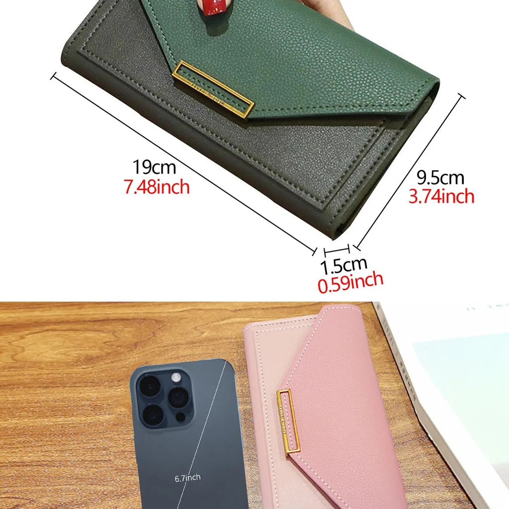 Elegant Envelope Long Wallet