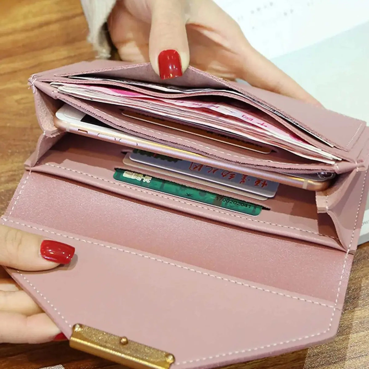 Elegant Envelope Long Wallet