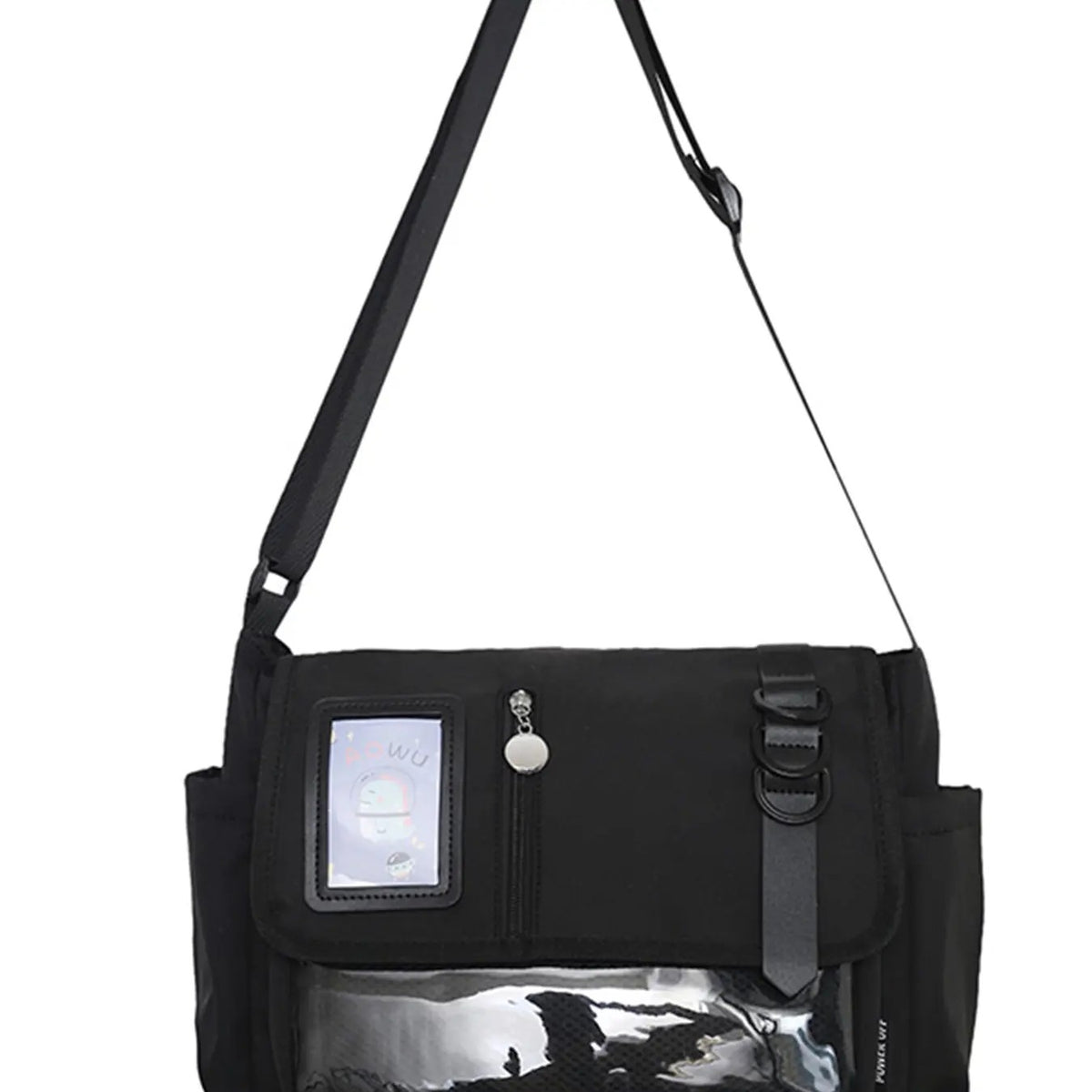 Minimal Nylon Crossbody Bag
