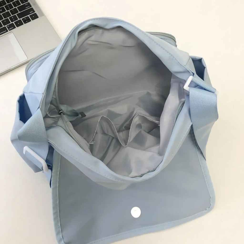 Minimal Nylon Crossbody Bag