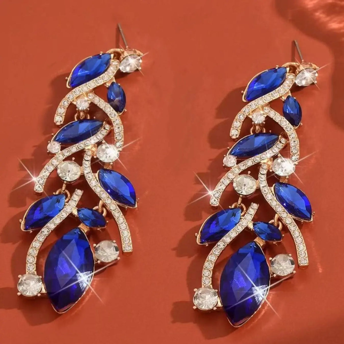 Elegant Leaf Drop Earrings