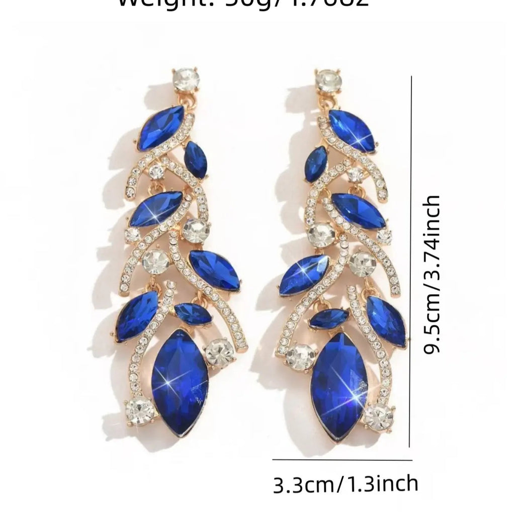 Elegant Leaf Drop Earrings