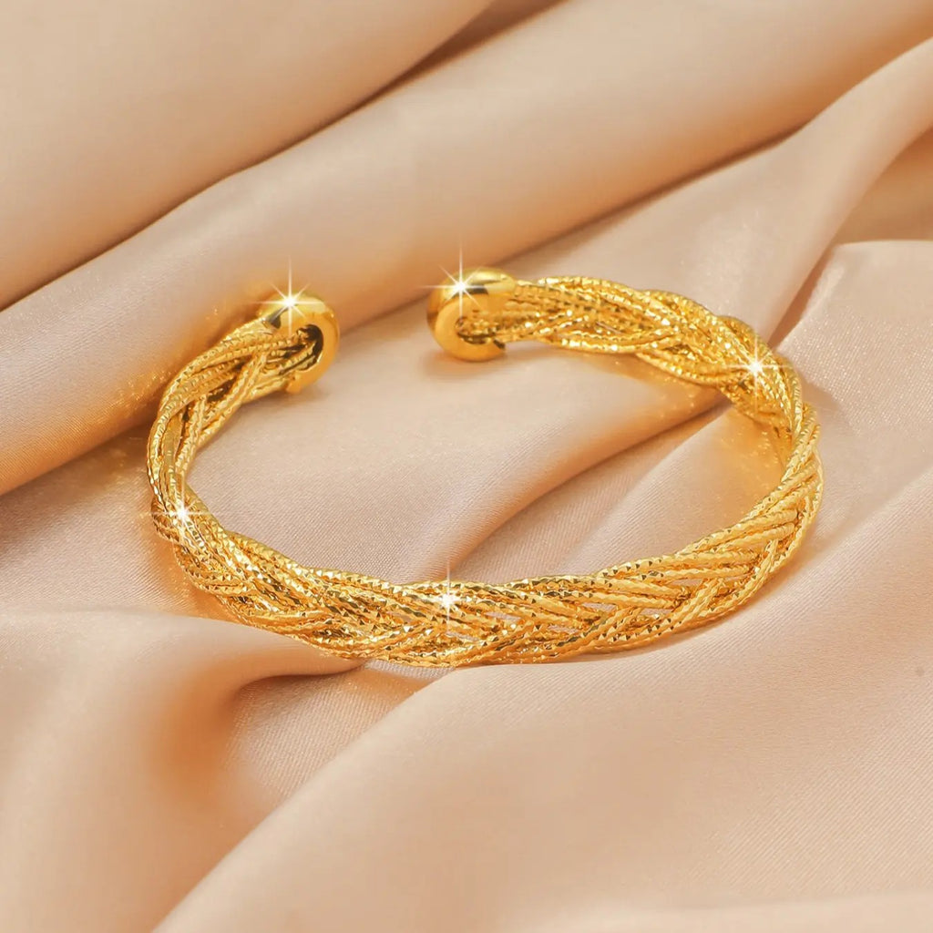 Textured Braided Cuff