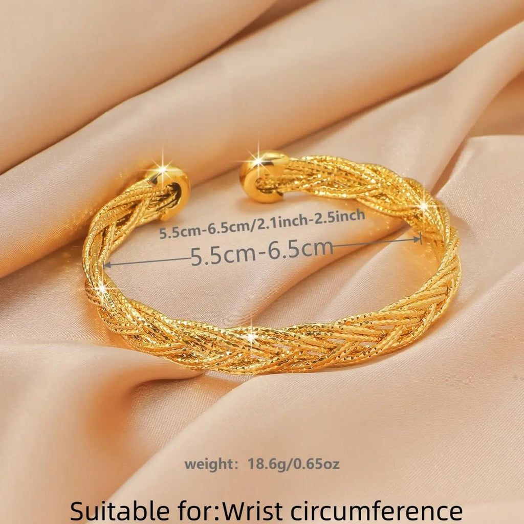 Textured Braided Cuff
