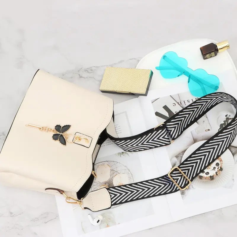 Elegant Butterfly Crossbody Bag
