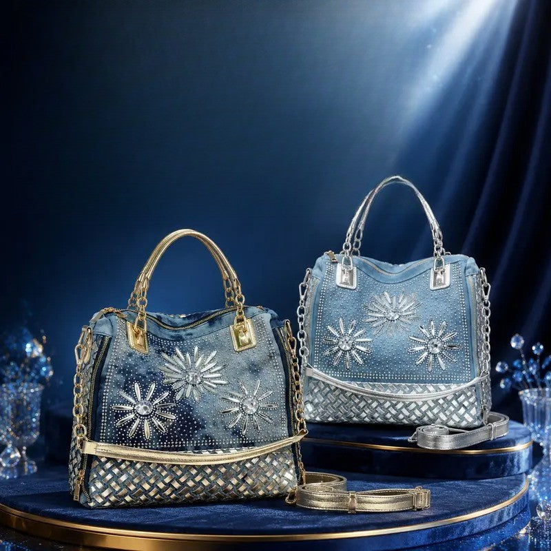 Elegant Woven Star Bag
