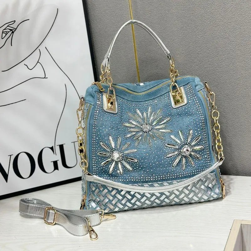 Elegant Woven Star Bag