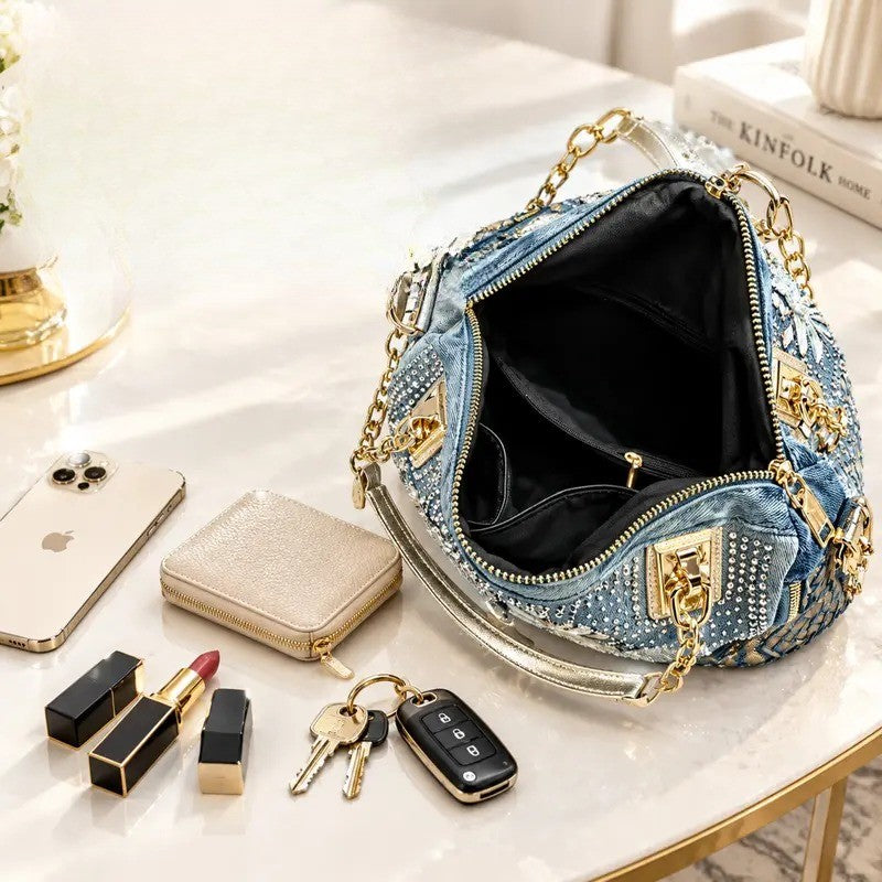 Elegant Woven Star Bag