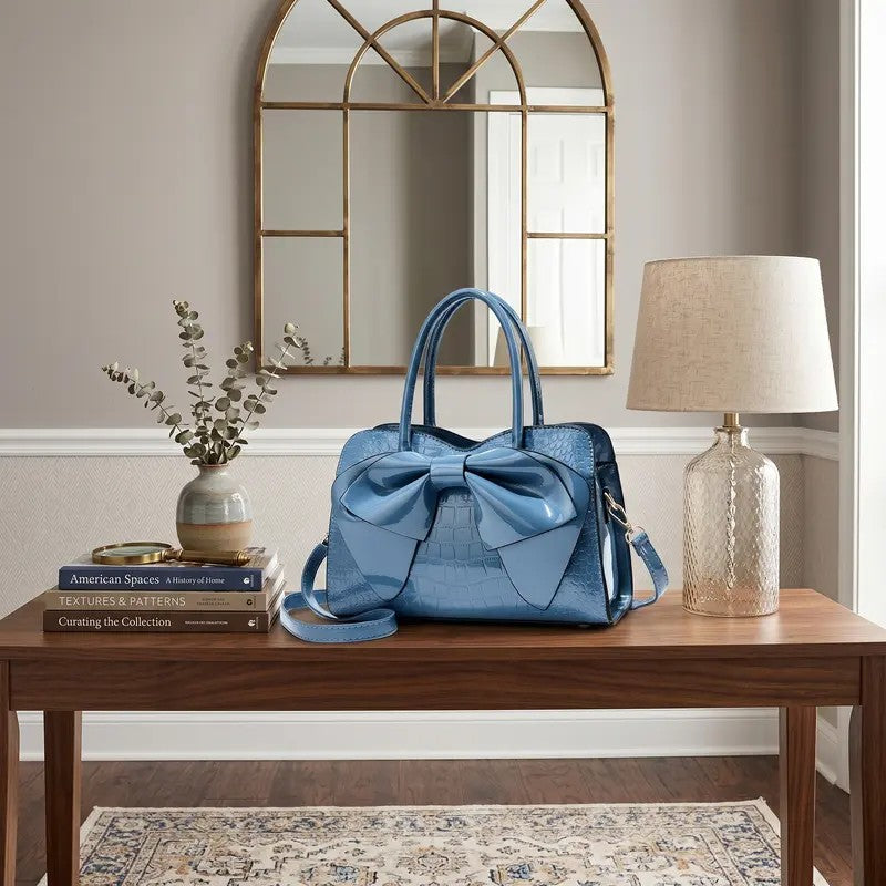 Elegant Bow Satchel