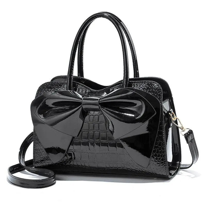 Elegant Bow Satchel