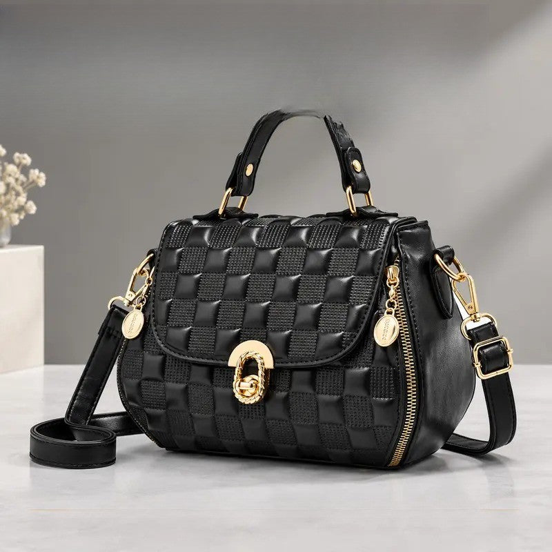 Elegant Woven Crossbody Bag