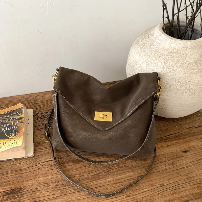 Vintage Envelope Crossbody Bag