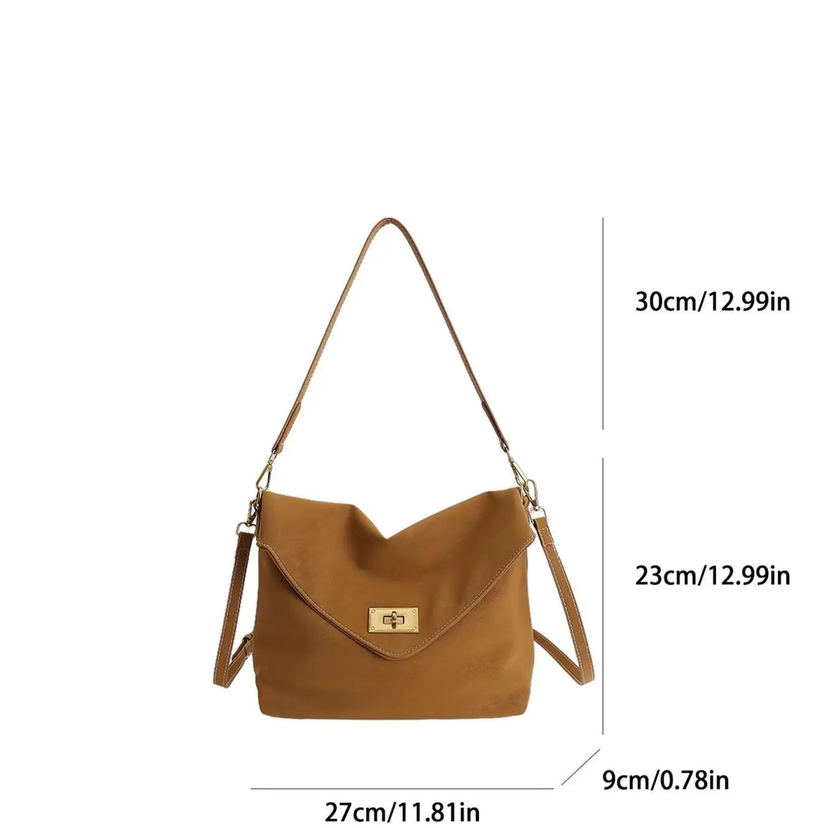 Vintage Envelope Crossbody Bag