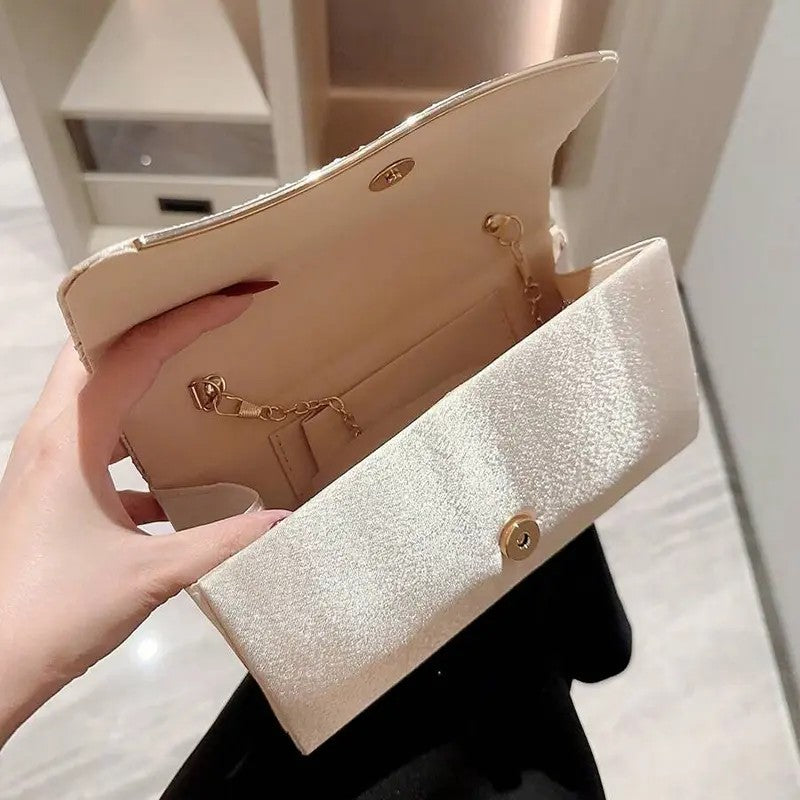 Elegant Pleated Clutch