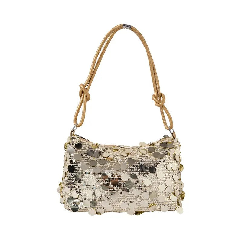 Iridescent Sequin Crossbody Bag