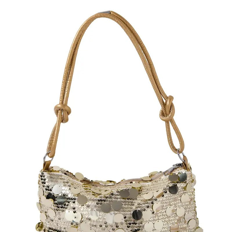 Iridescent Sequin Crossbody Bag