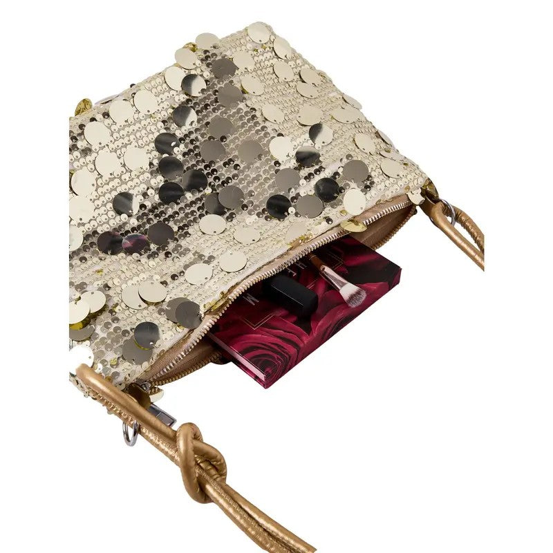Iridescent Sequin Crossbody Bag
