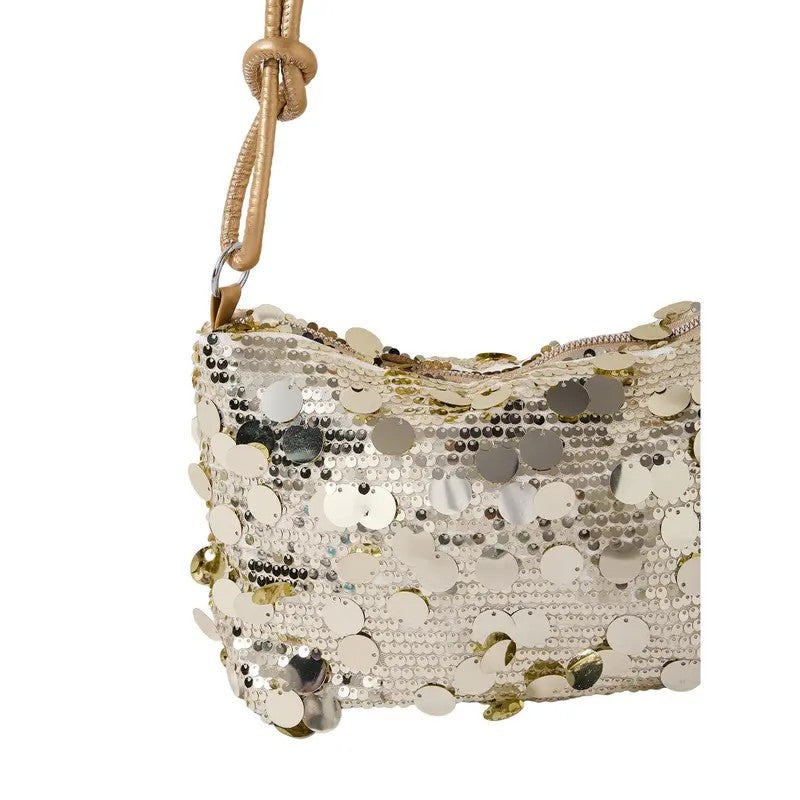 Iridescent Sequin Crossbody Bag