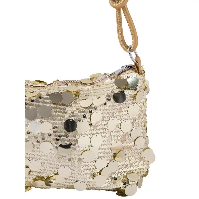 Iridescent Sequin Crossbody Bag