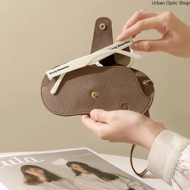 Elegant Floral Glasses Pouch