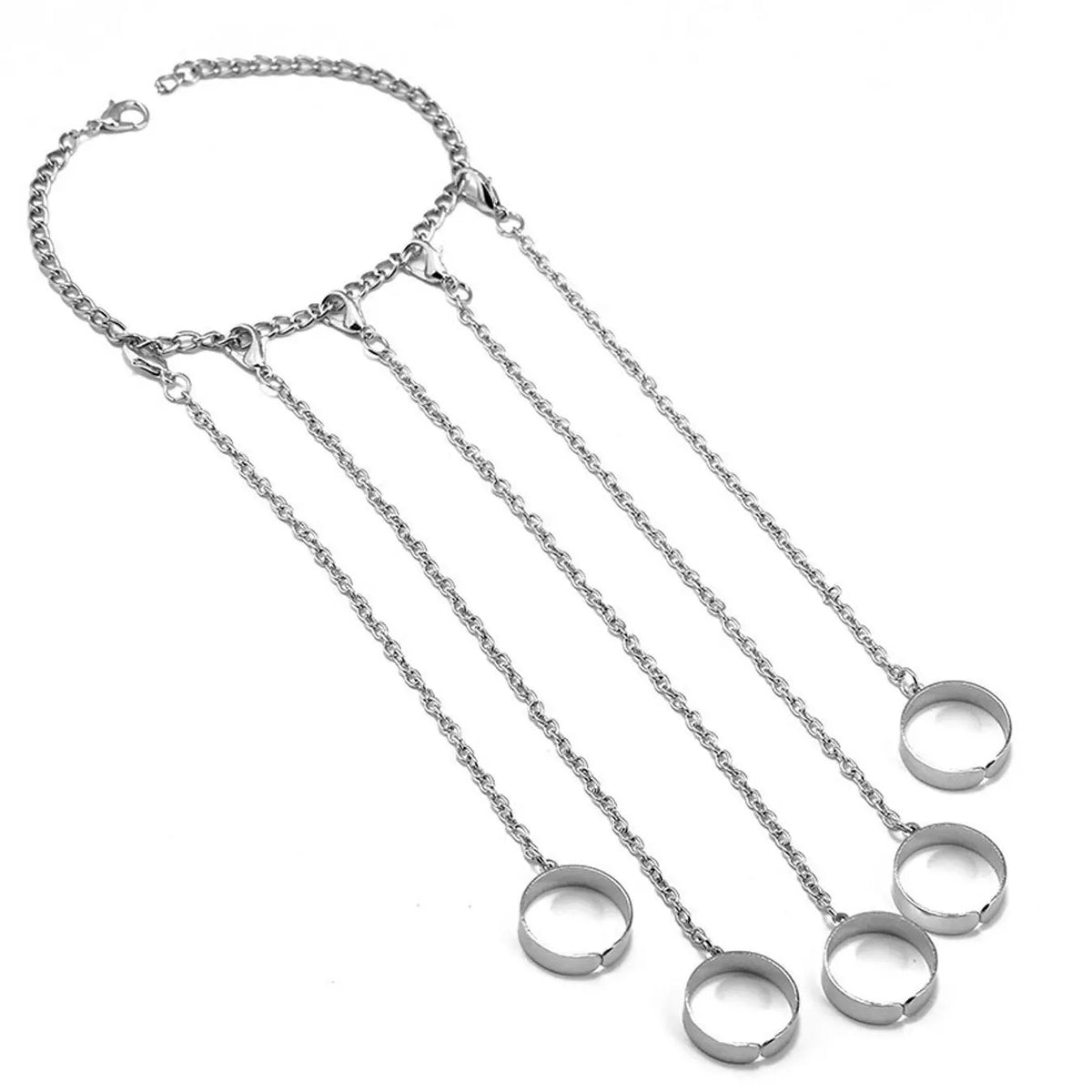 Minimal Chain Hand Bracelet