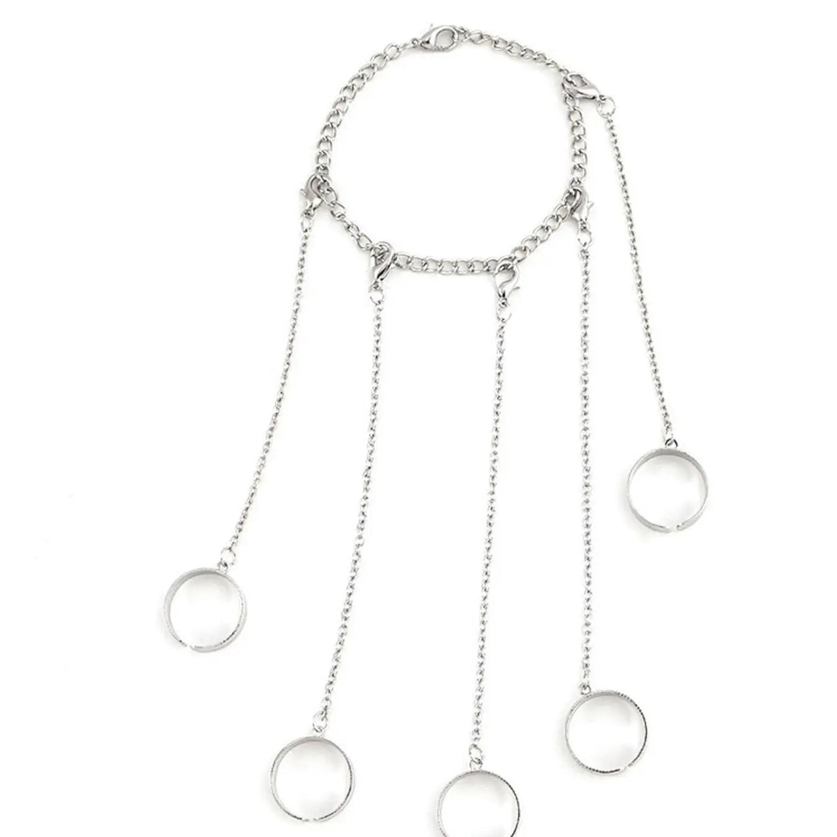 Minimal Chain Hand Bracelet