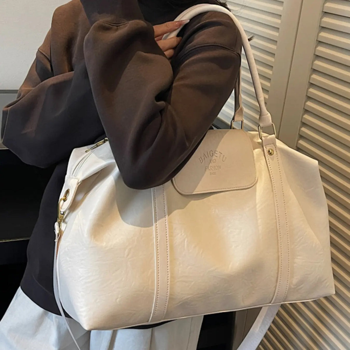 Vintage Boston Shoulder Bag