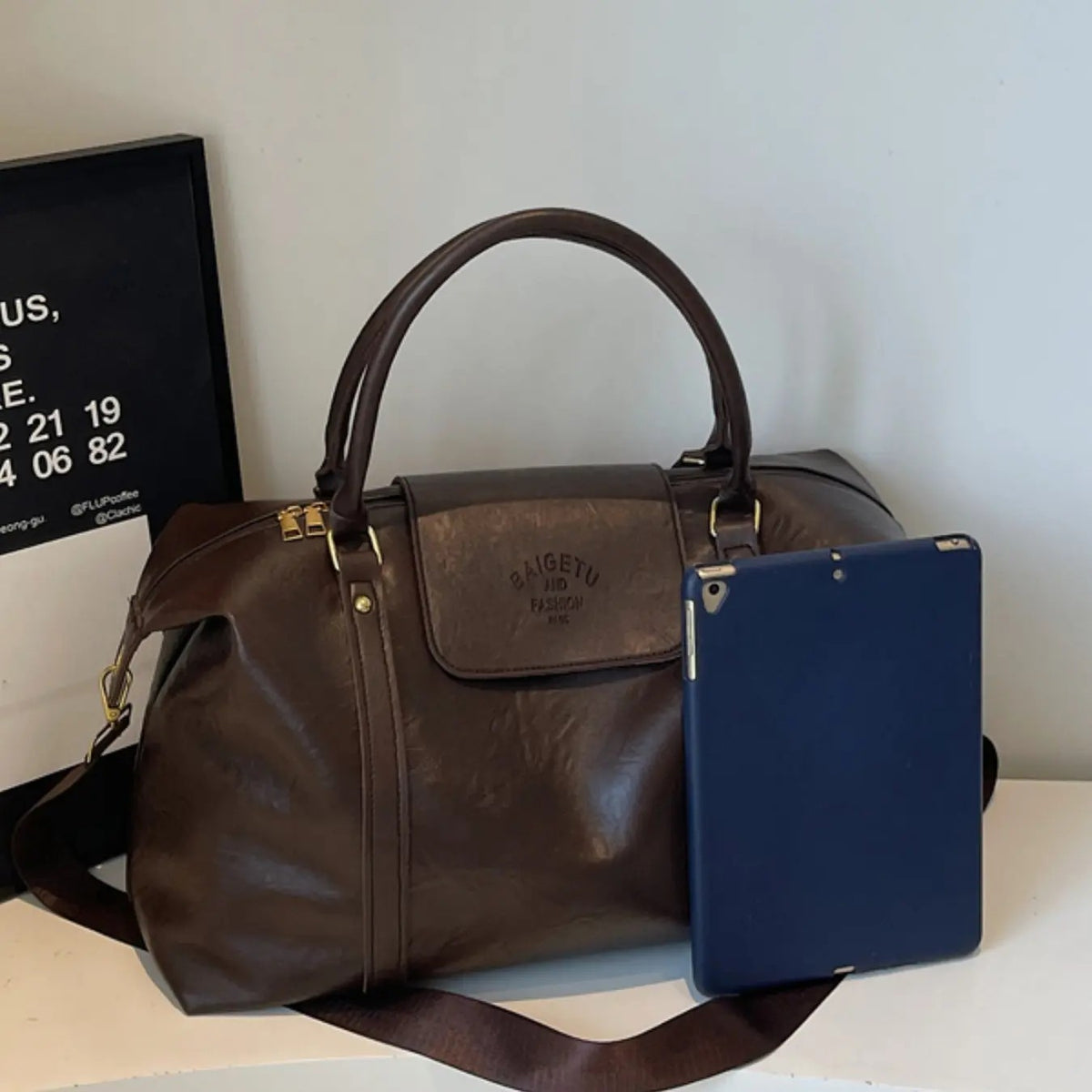 Vintage Boston Shoulder Bag