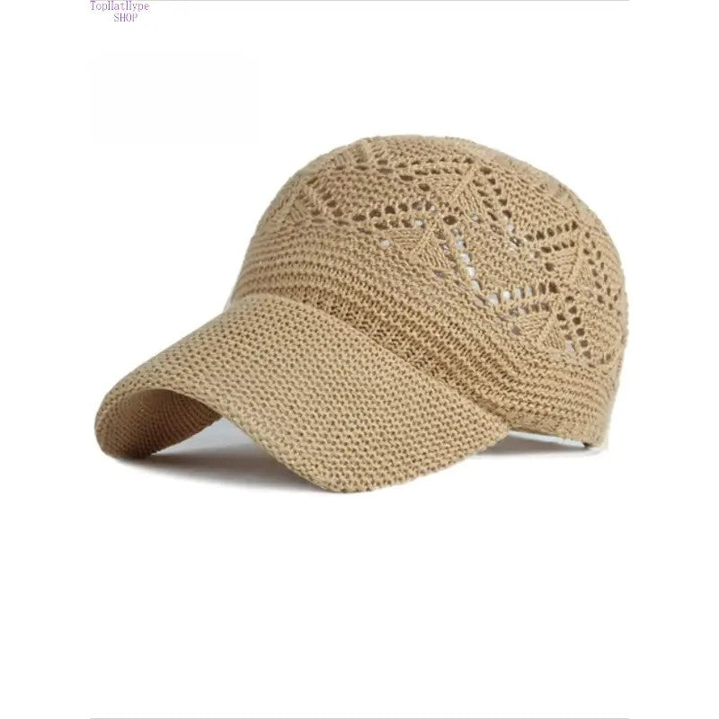 Elegant Open Knit Cap
