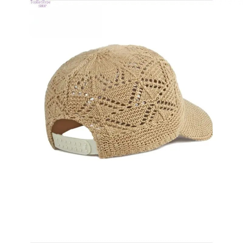 Elegant Open Knit Cap