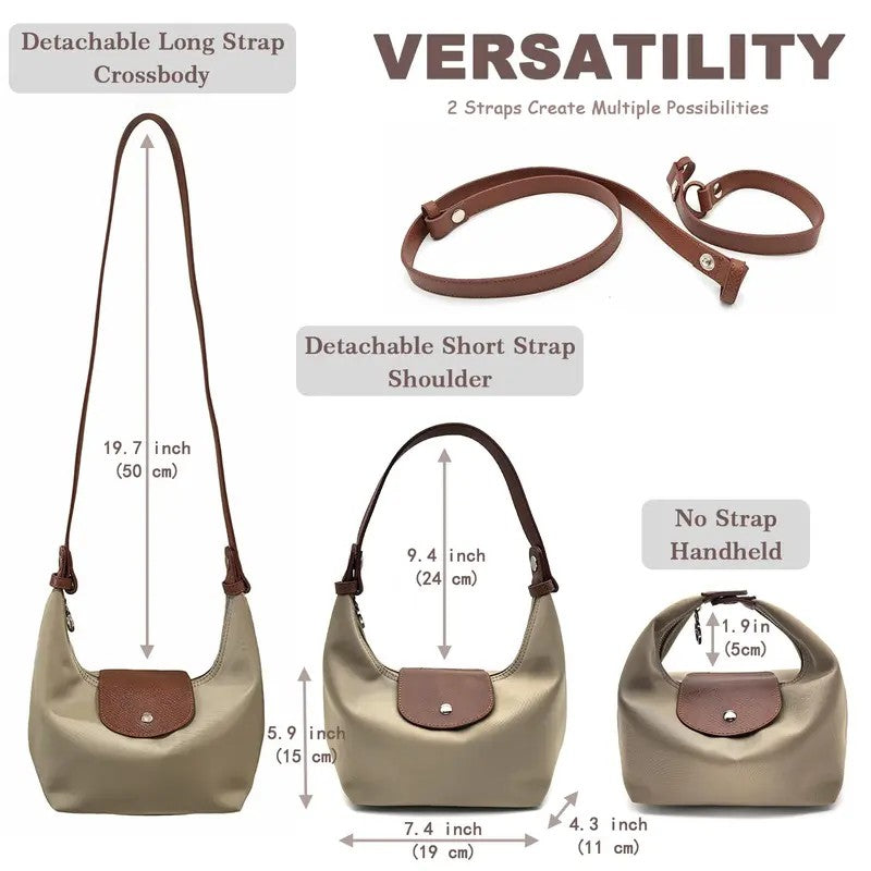 Elegant Crescent Half Moon Bag