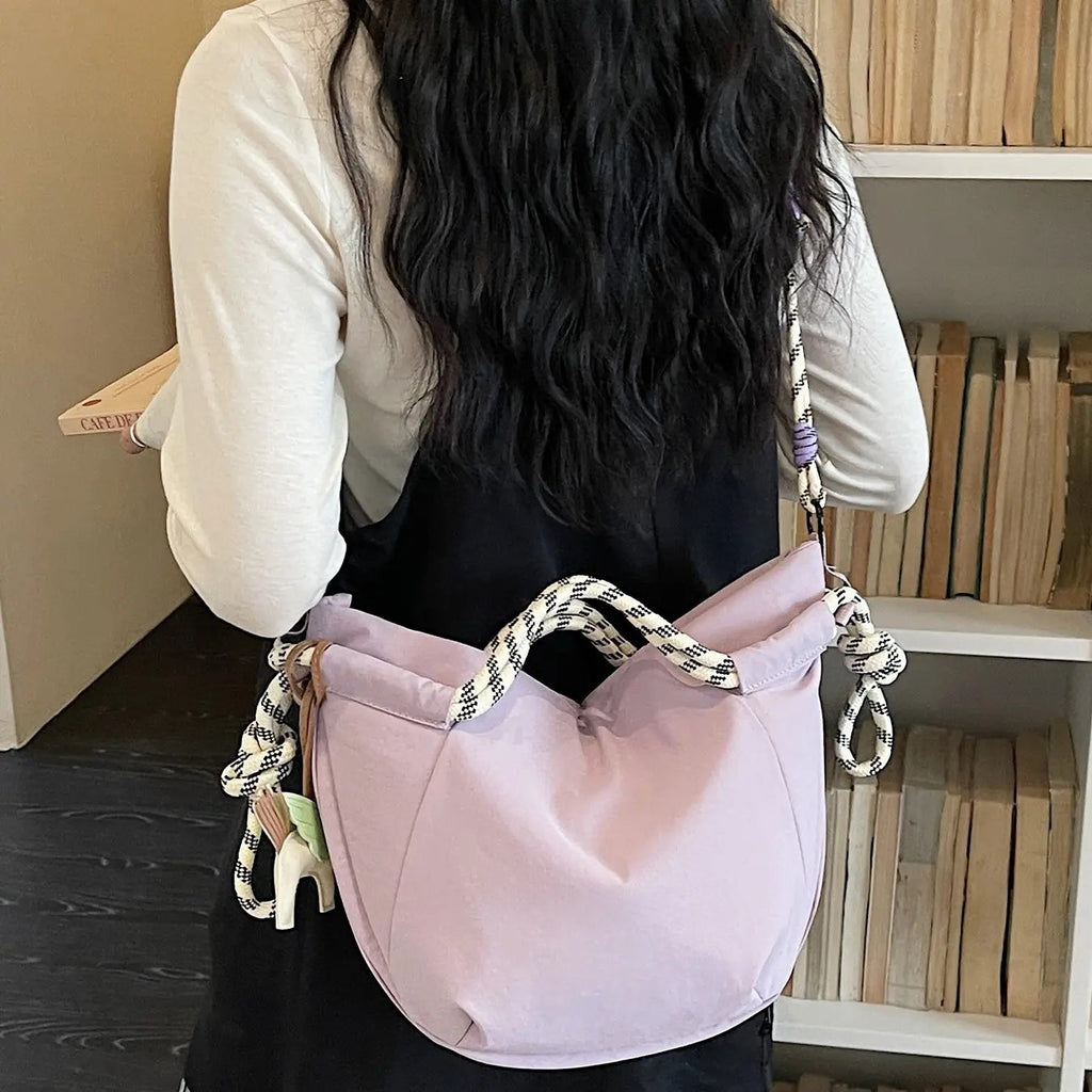 Casual Nylon Shoulder Bag