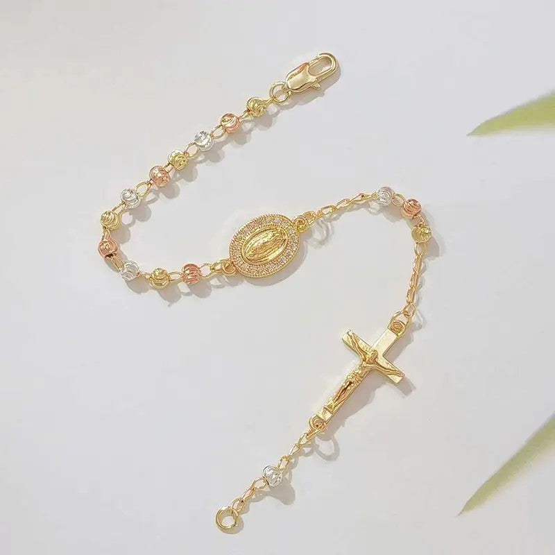 18k Elegant Rosary Bracelet