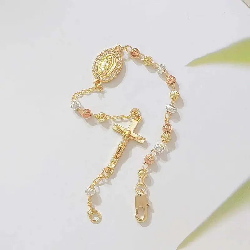 18k Elegant Rosary Bracelet