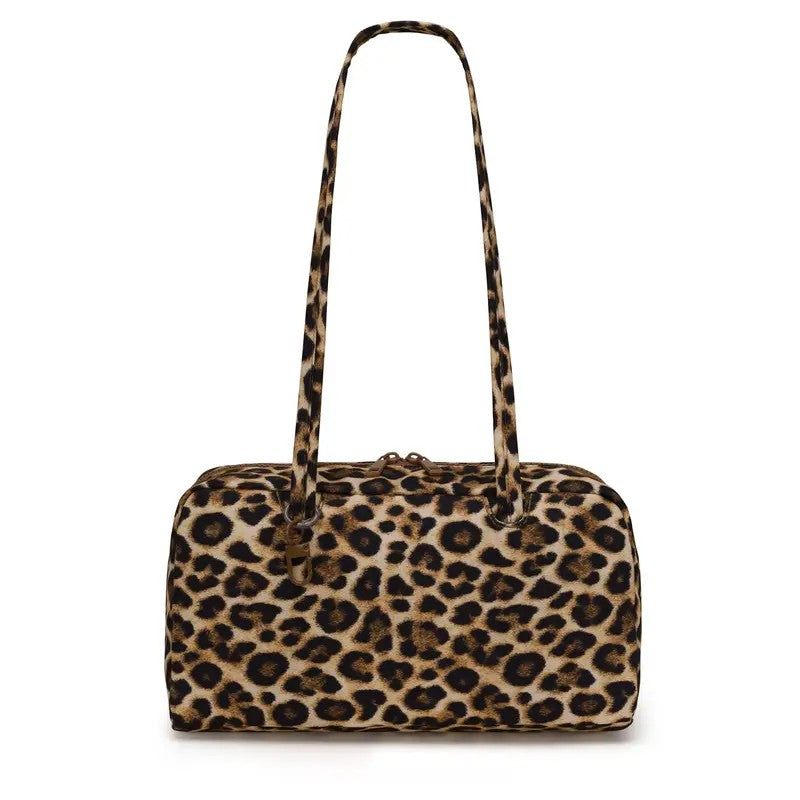 Polka Dot Duffel Shoulder Bag