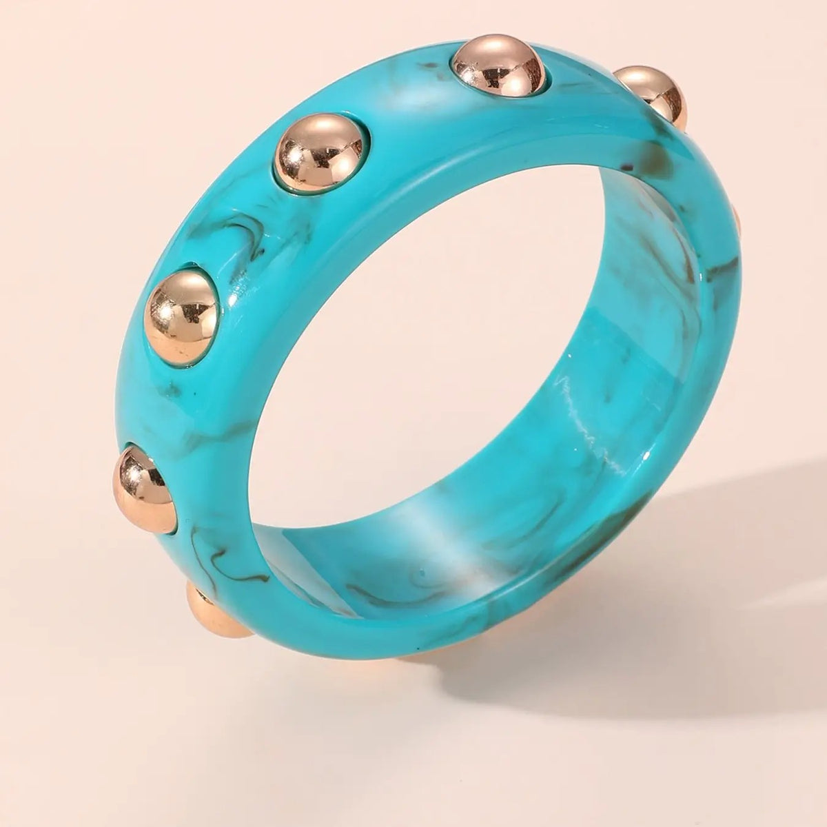 6PC Elegant Blue Stack Bracelets
