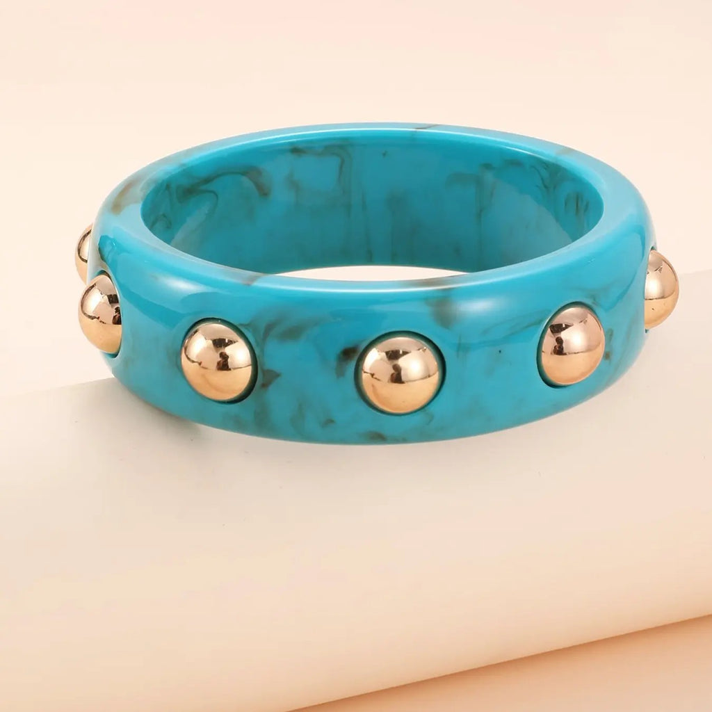 6PC Elegant Blue Stack Bracelets
