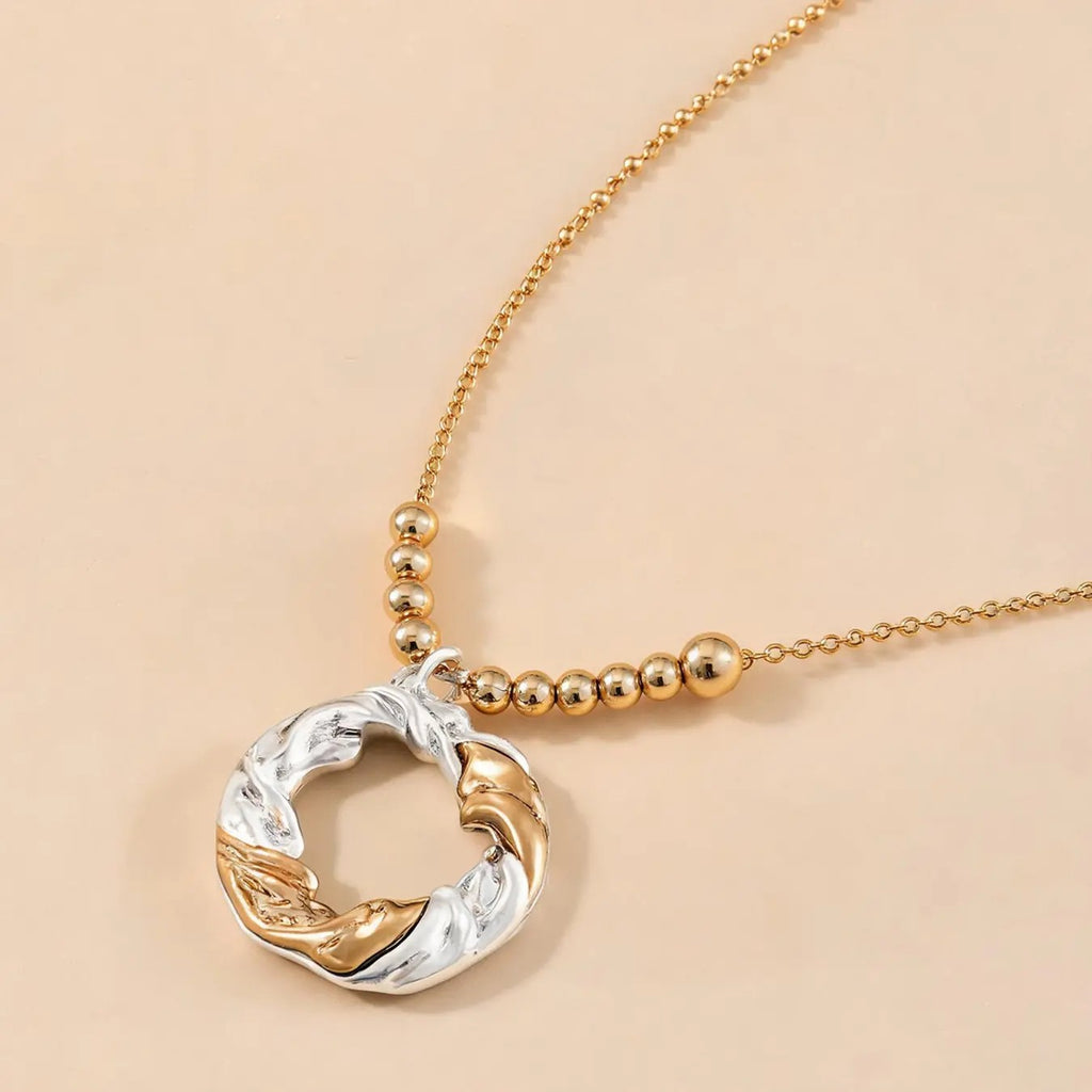 18k Twisted Circle Jewelry Set