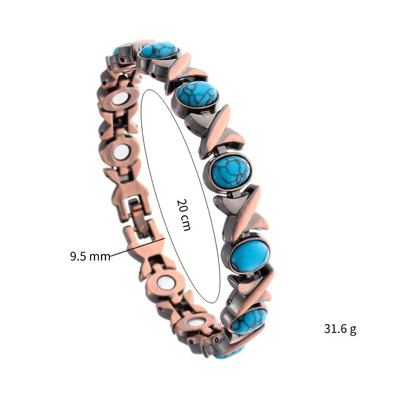 Geometric Natural Stone Bracelet