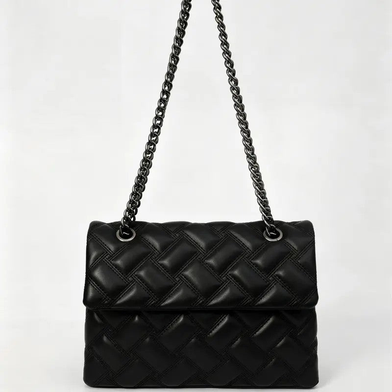 Elegant Quilted Chain Bag