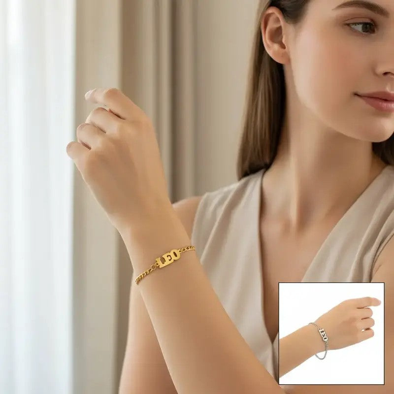 18k Elegant Zodiac Bracelet