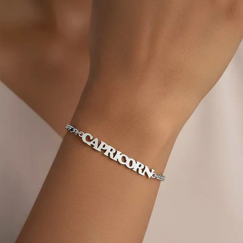 18k Elegant Zodiac Bracelet