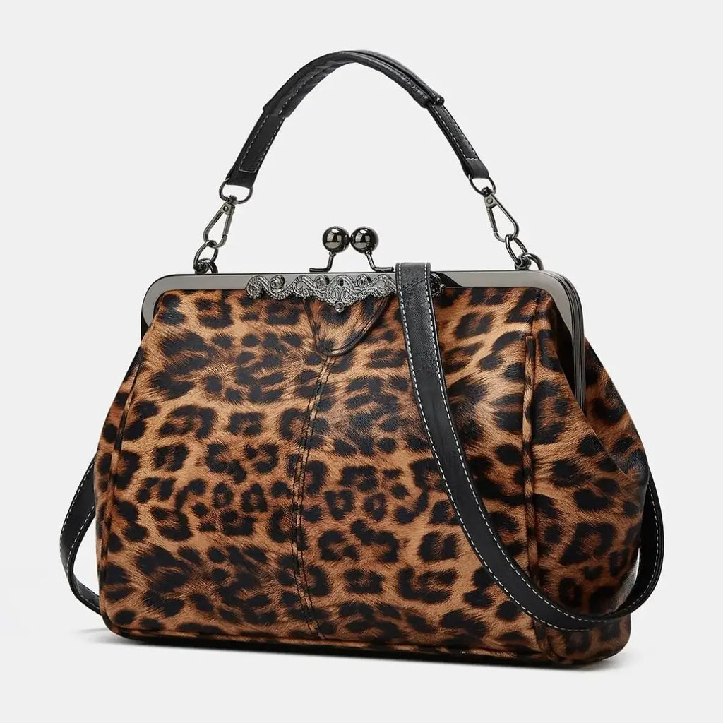 Elegant Leopard Clutch