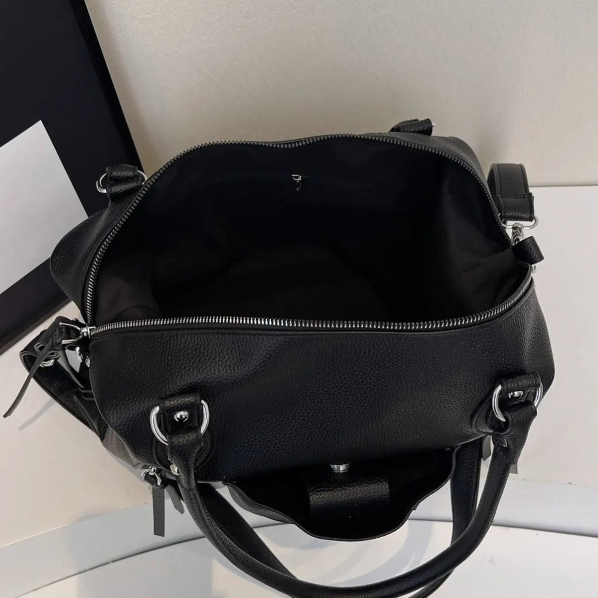 Vintage Heart Charm Tote Bag