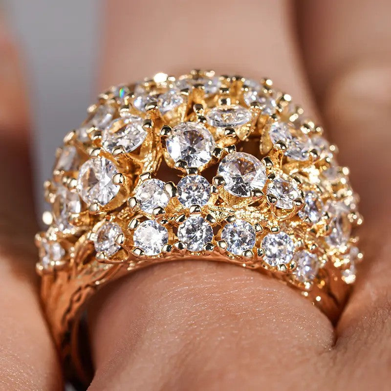 Elegant Woven Vine Ring